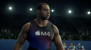 Le MacBook Pro M4 sait tout faire (même un salto arrière avec des haltères)