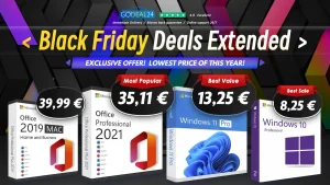 Godeal24 prolonge le Black Friday : Office Mac en licence perpétuelle est à un prix exceptionnel