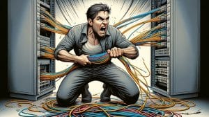French Man Cuts Internet