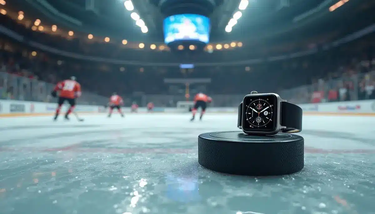Des Apple Watch pour arbitrer les matchs de Hockey sur glace