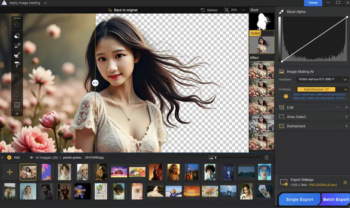 Supprimer ses arrière-plans avec Aiarty Image Matting (gagnez une licence gratuite !)