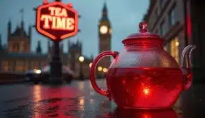 La "Tea Alarm" : un troll britannique qui se moque des Américains sur TikTok