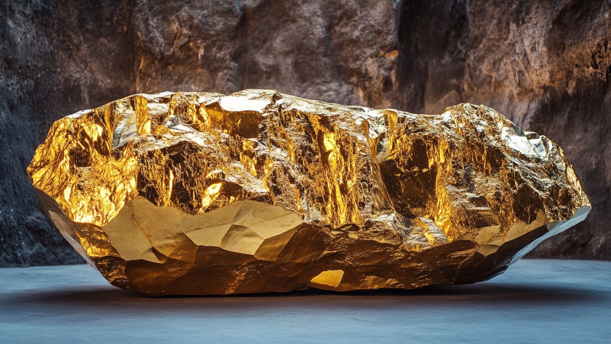 A Baby-Sized Gold Nugget Was Dug Up 155 Years Ago