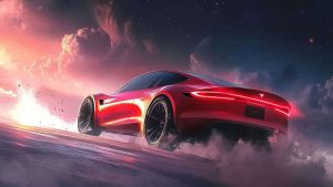 this Tesla Model Y runs on methanol instead