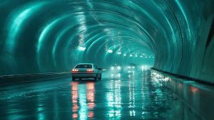 The world’s largest immersed tunnel is being built