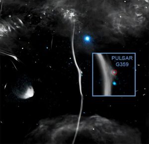 the mysterious "broken bone" structure in the Milky Way