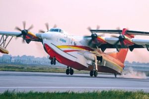 China’s record-breaking plane ready to carry 12 tons of water