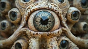 24-eyed creature