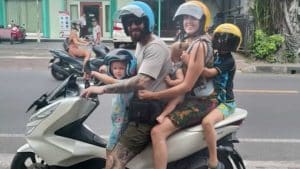 This couple sold their Manchester home to build two villas in Bali