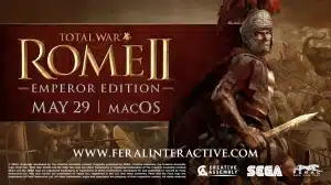 Total War : Rome II revient (enfin) sur les Mac Apple Silicon