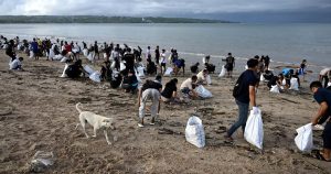 Tourist paradise overwhelmed by waste