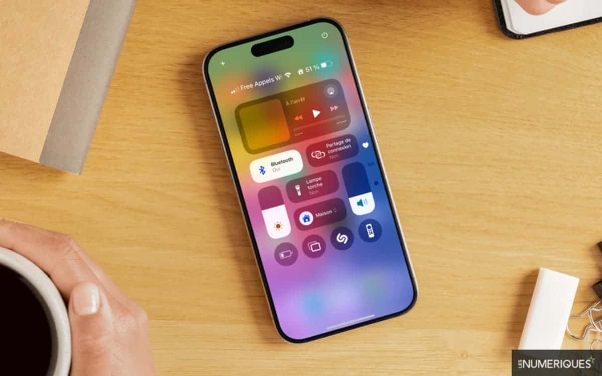 iPhone Control Center