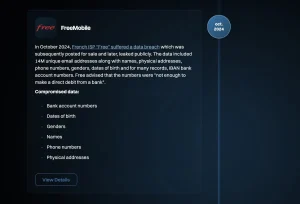 Mes infos ont bien fuité suite à la cyberattaque Free. Et les vôtres ? C’est vérifiable en 2 clics