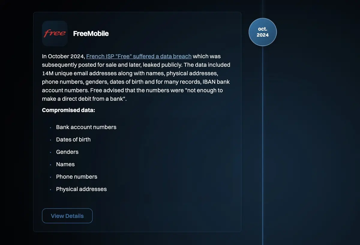 Mes infos ont bien fuité suite à la cyberattaque Free. Et les vôtres ? C’est vérifiable en 2 clics