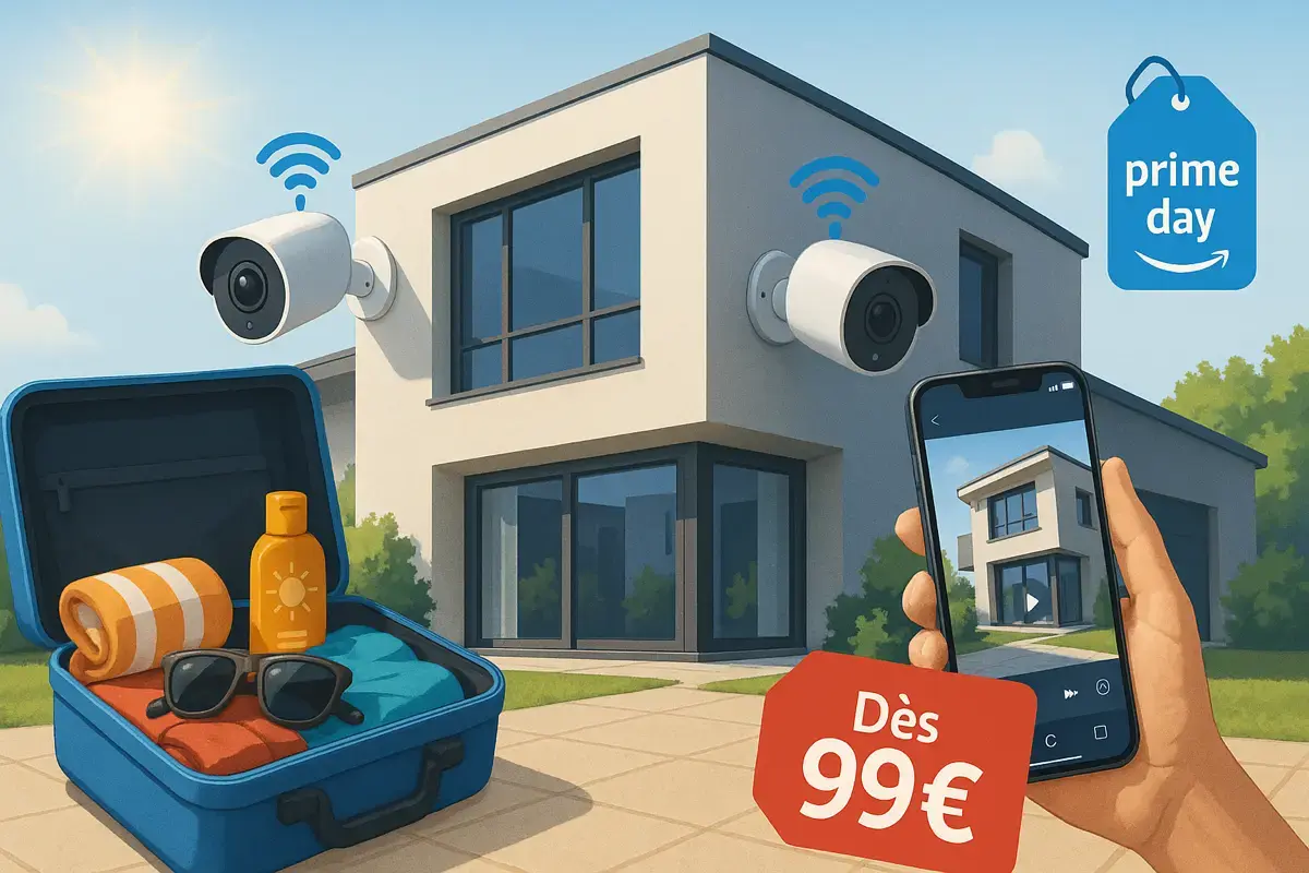 Caméras de sécurité en promo pour le Prime Day : protégez votre maison pendant les vacances dès 99€