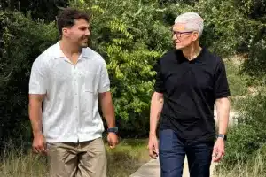 On sait ce que faisait Antoine Dupont à l'Apple Park !
