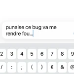iOS : ce bug qui supprime les majuscules en début de phrase rend fou. Vous l'avez ?